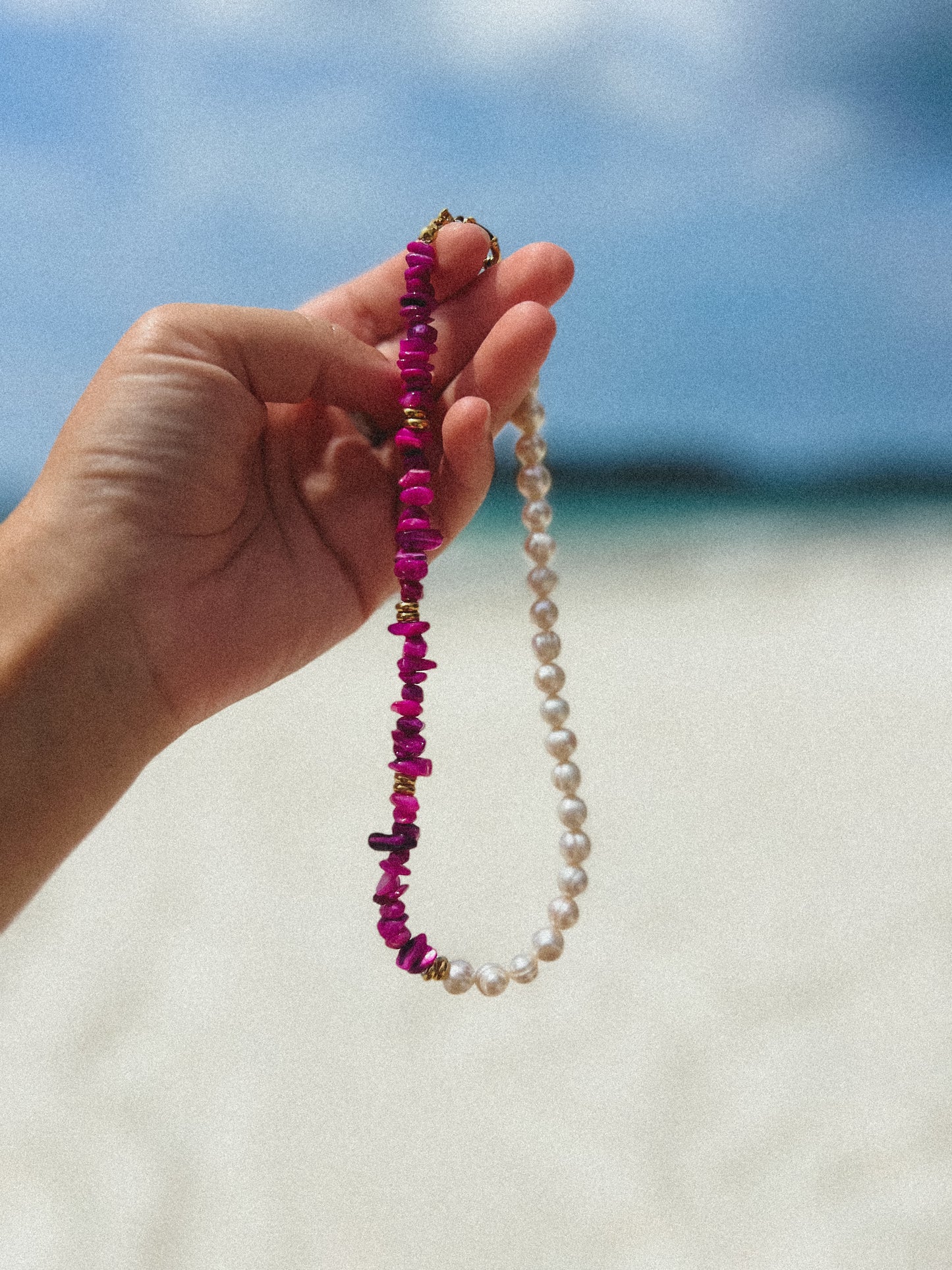 Mid Tide Chocker - Fuschia